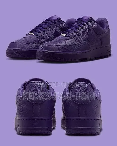 Limied Edition - Nike Airforce 1: Kobe/Purple