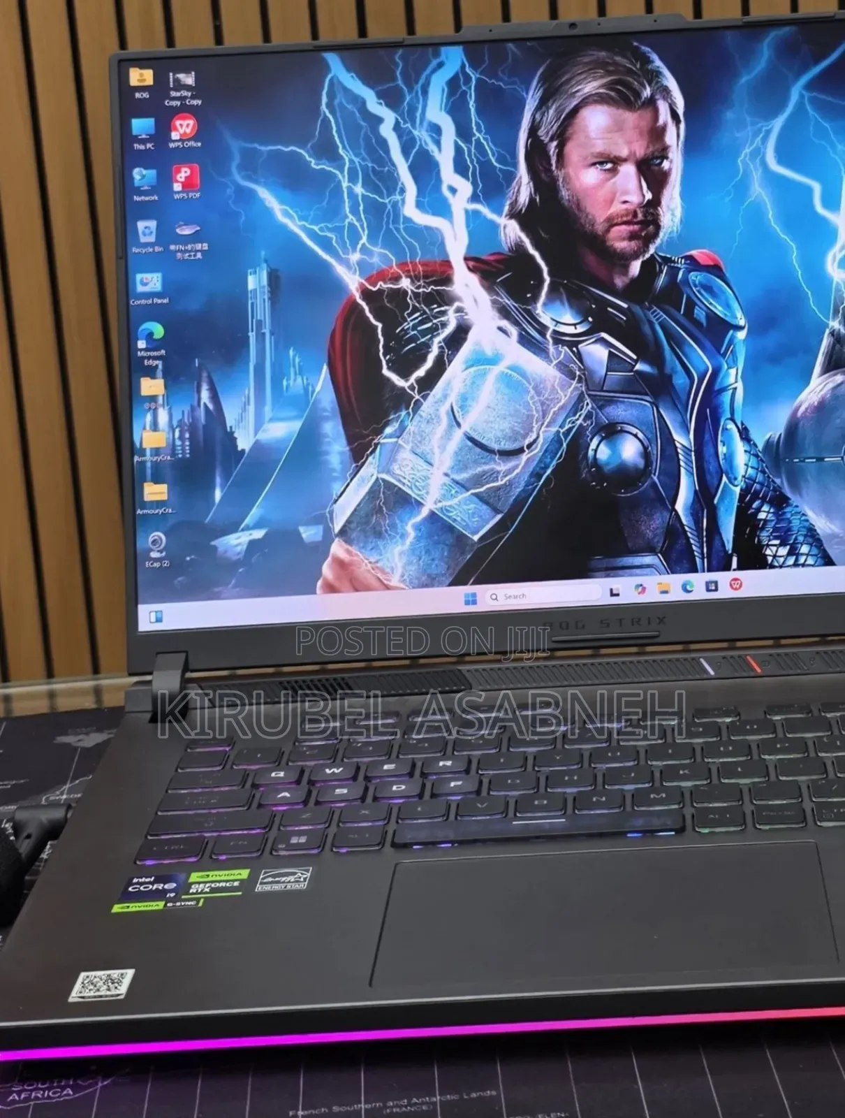 New Laptop Asus ROG Strix G15 16GB Intel Core i9 SSD 1T