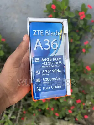 New ZTE Blade A36 64 GB Black