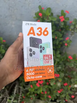 New ZTE Blade A36 64 GB Black