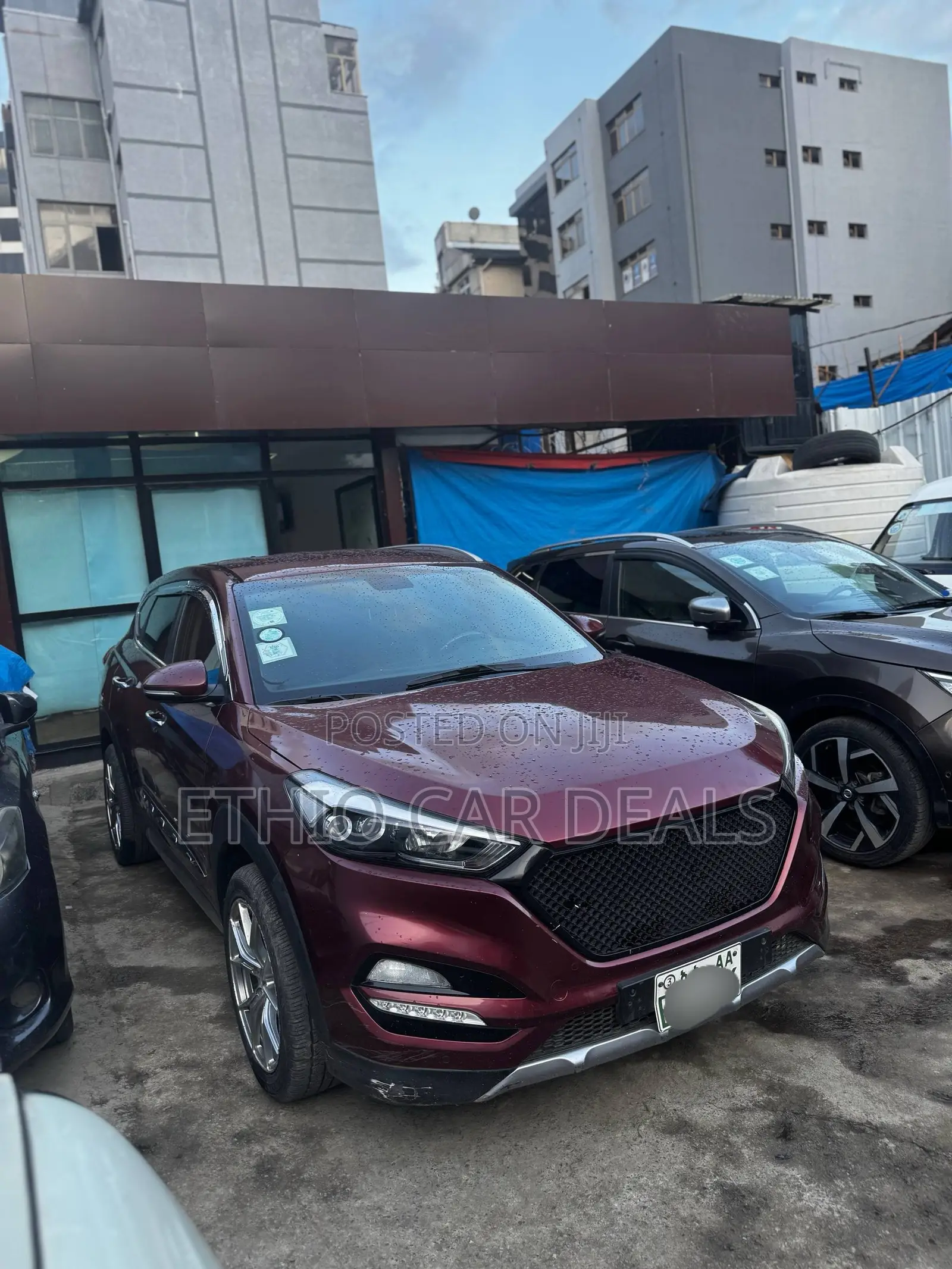 Hyundai Tucson 2018 Red