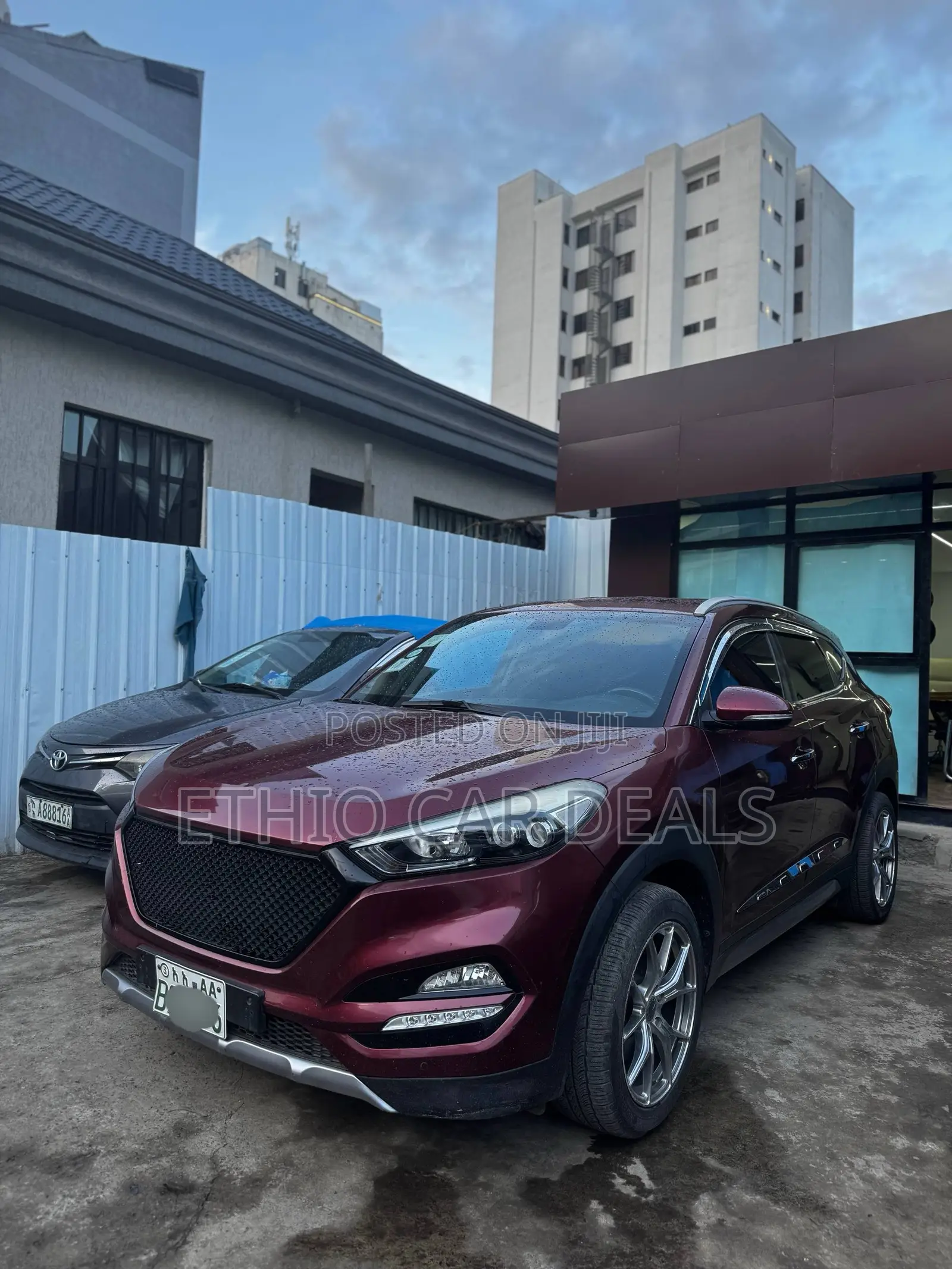 Hyundai Tucson 2018 Red