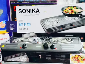 Sonika Hot Plate ባለሁለት ምድጃ ስቶቭ