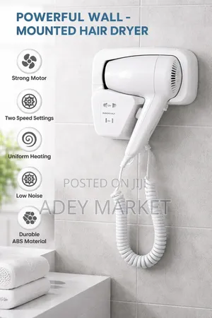 Wall Mounted Hair Dryer