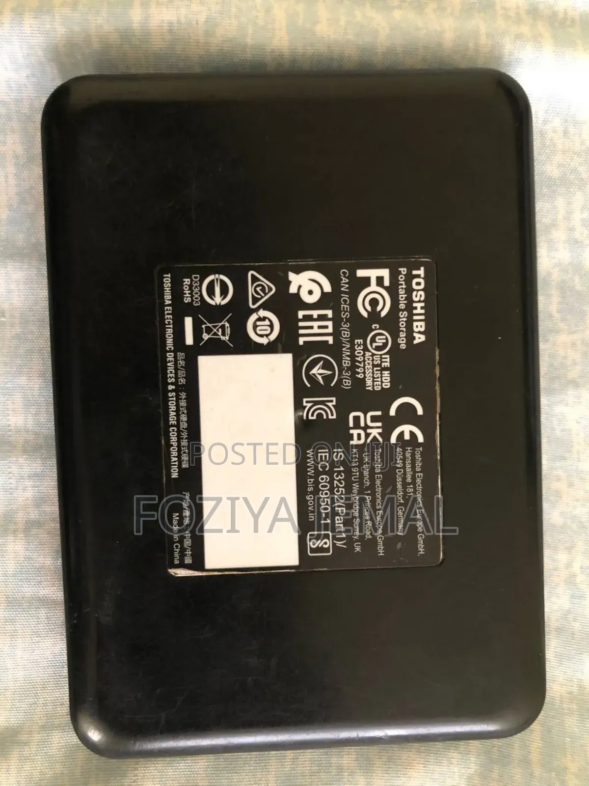 Toshiba Harddisk