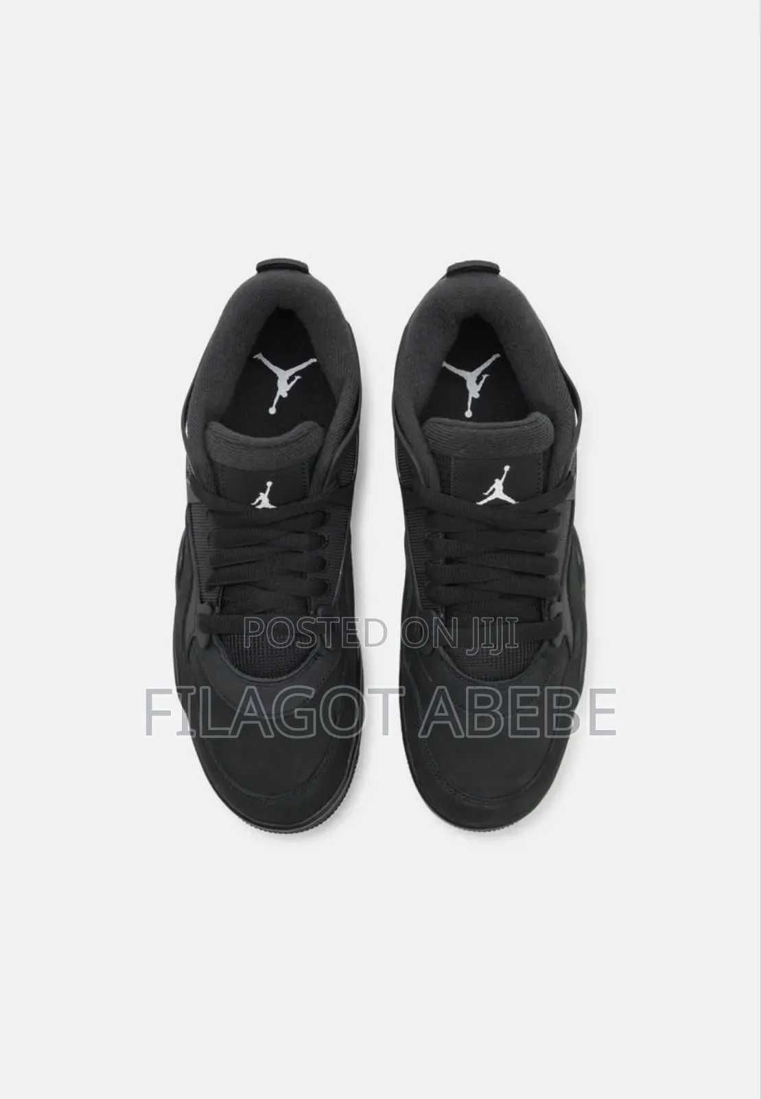 Jordan Rm 4 . Black With White Color