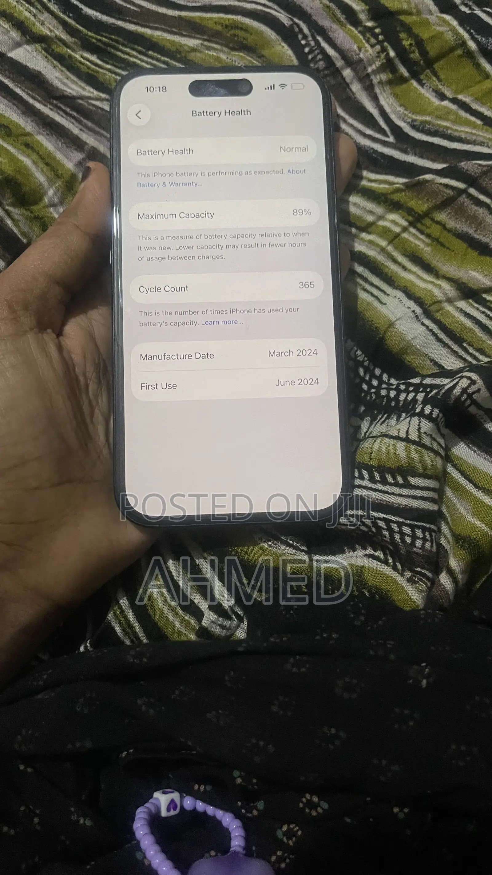 Apple iPhone 15 256 GB Black