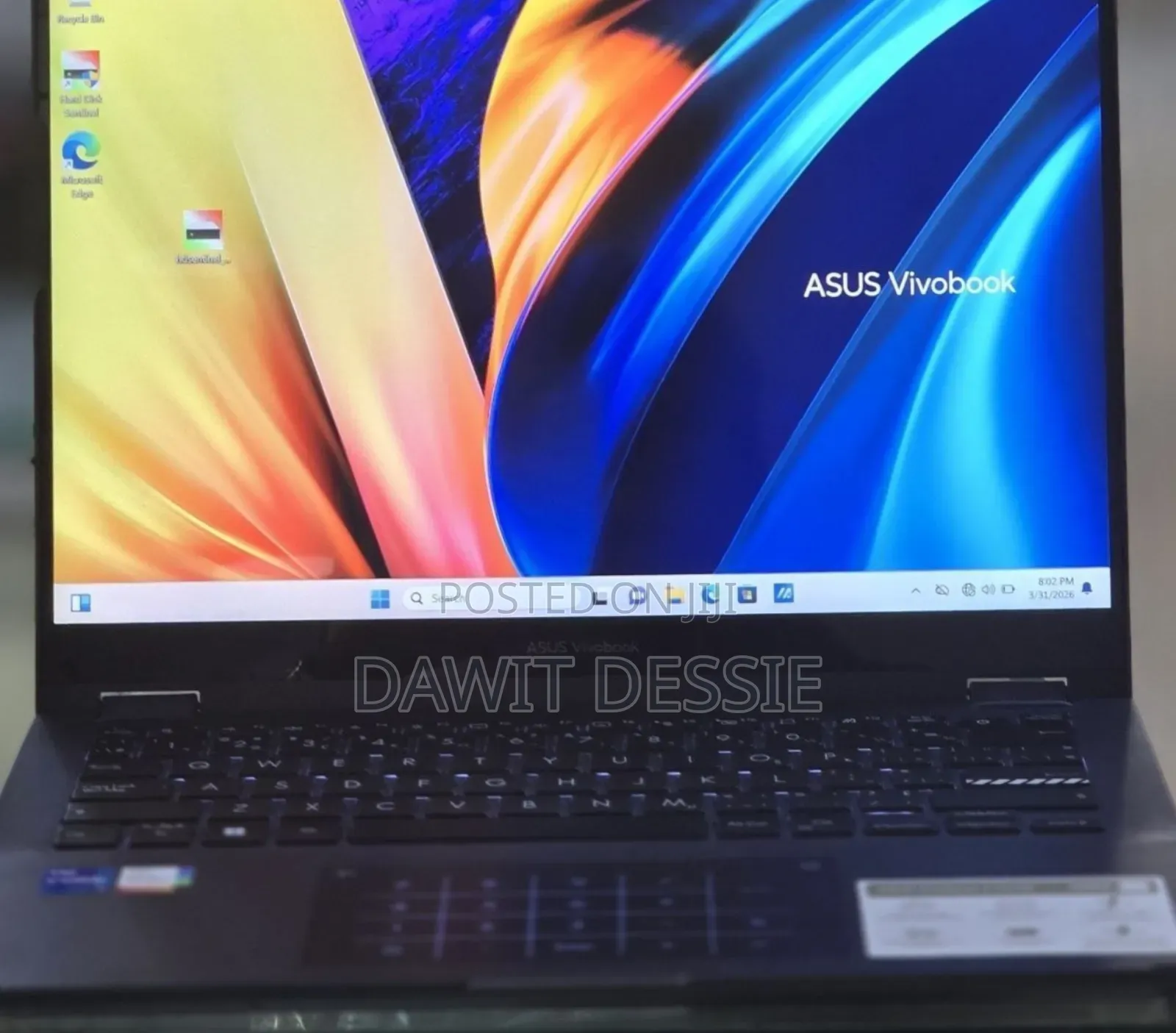 New Laptop Asus 16GB Intel Core i7 SSD 512GB