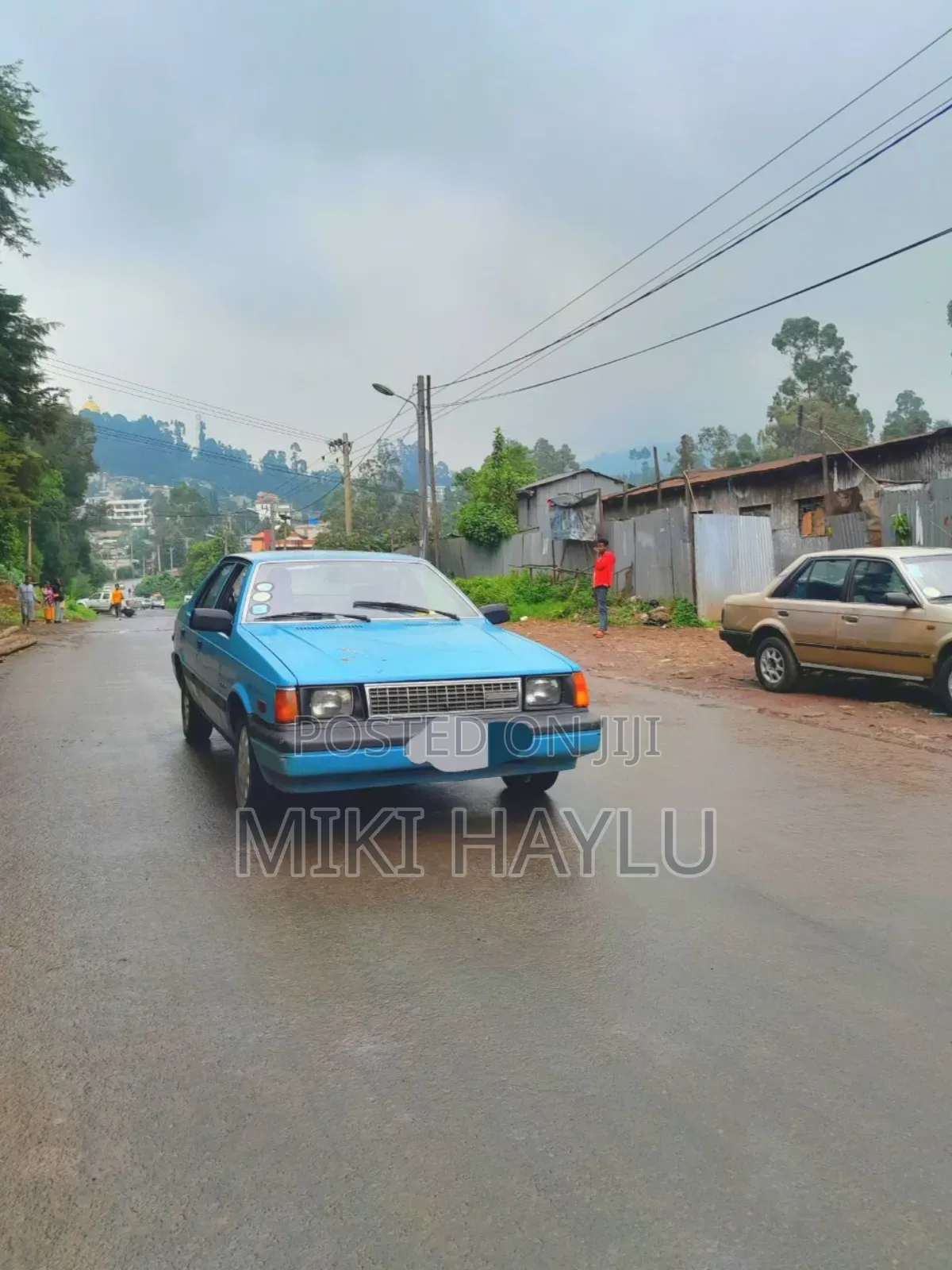 Hyundai Stellar 1987 Blue