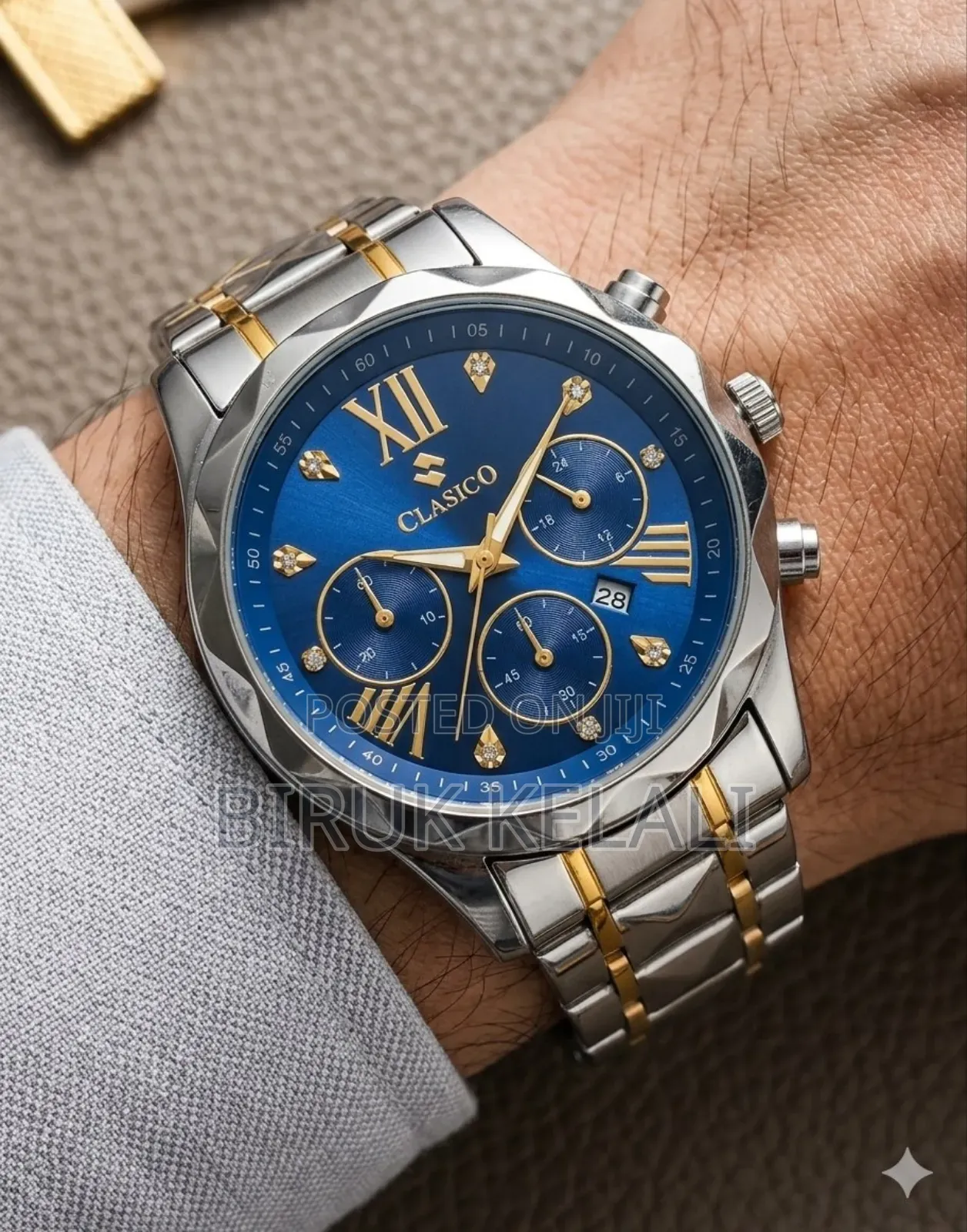 Clasico Men's Watch Luxury Look
