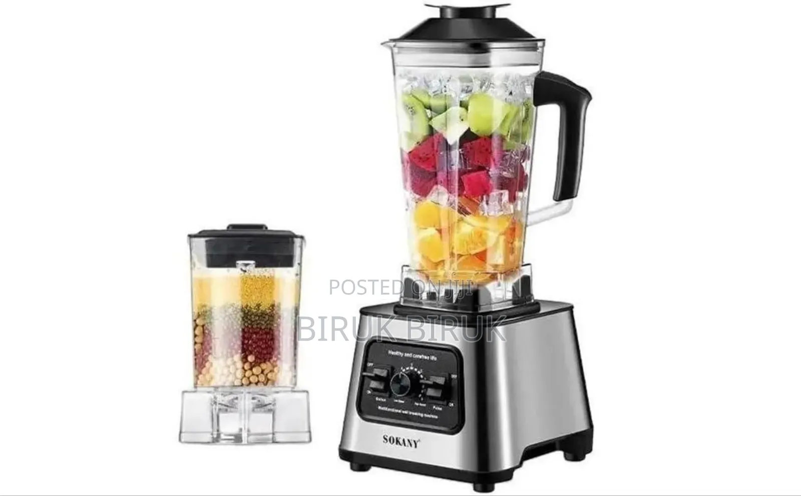 Sokany 2 In1 Blender /Grinder