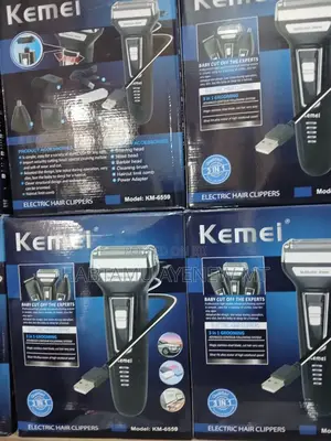 Kemei Tondos Shaver 3 in 1 ኬሚ ቶንዶስ 3 በ 1 የፀጉር የፂም እና የአፍንጫ