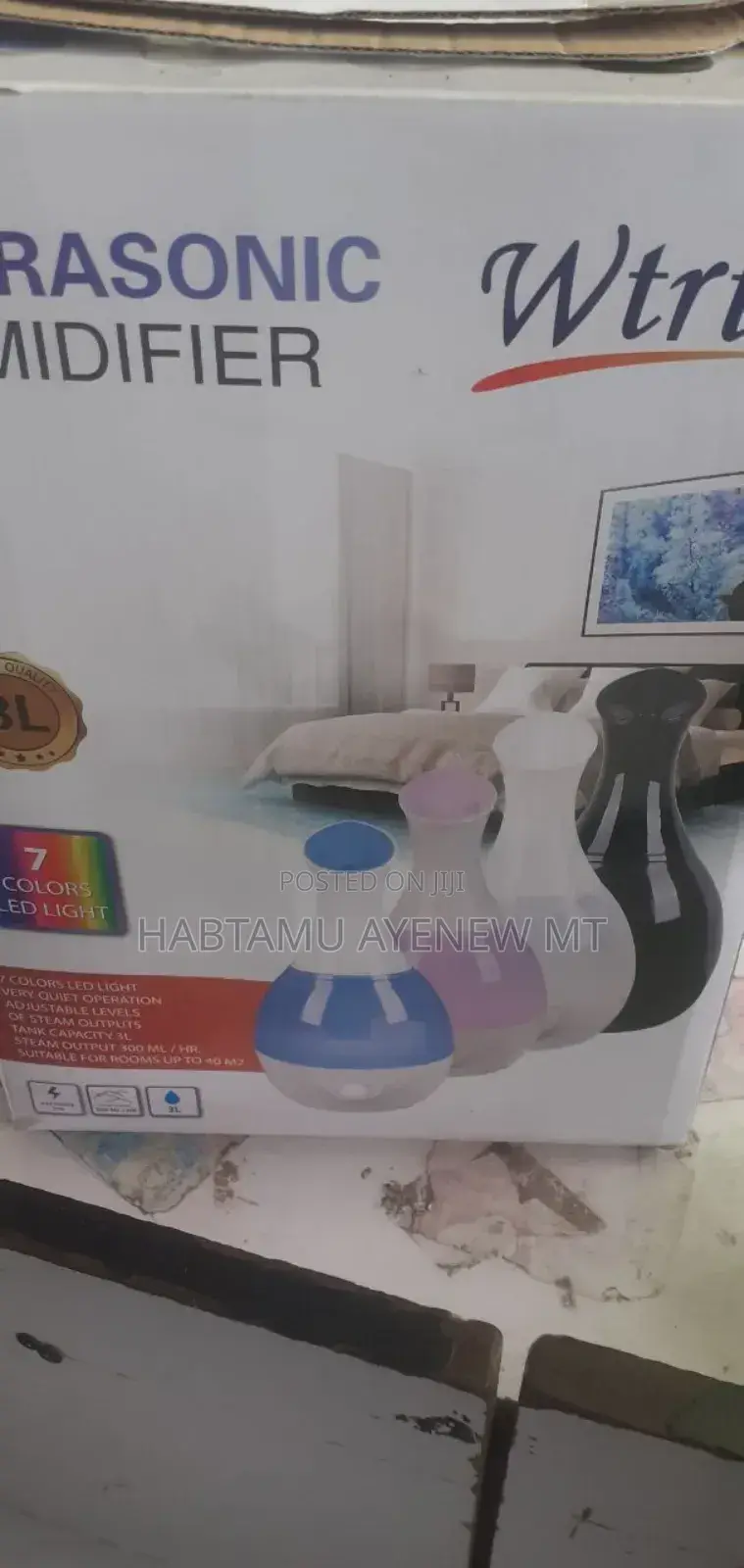 Humidifier Air Conditioner የቤት እና የቢሮ ማጨሻ