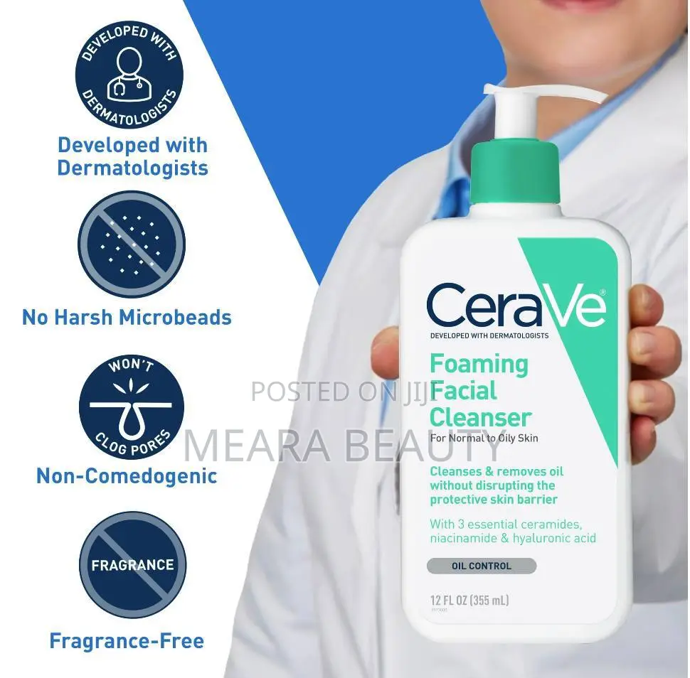 Cerave Foaming Facial Cleanser