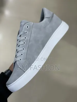 Jack Jones Ash Grey Low-Top Sneakers