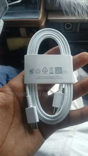 C by C Charger Cable ሲ በ ሲ ኦርጂናል ቻርጀር ኬብል (ከ 50 ፍሬ በላይ ብቻ)
