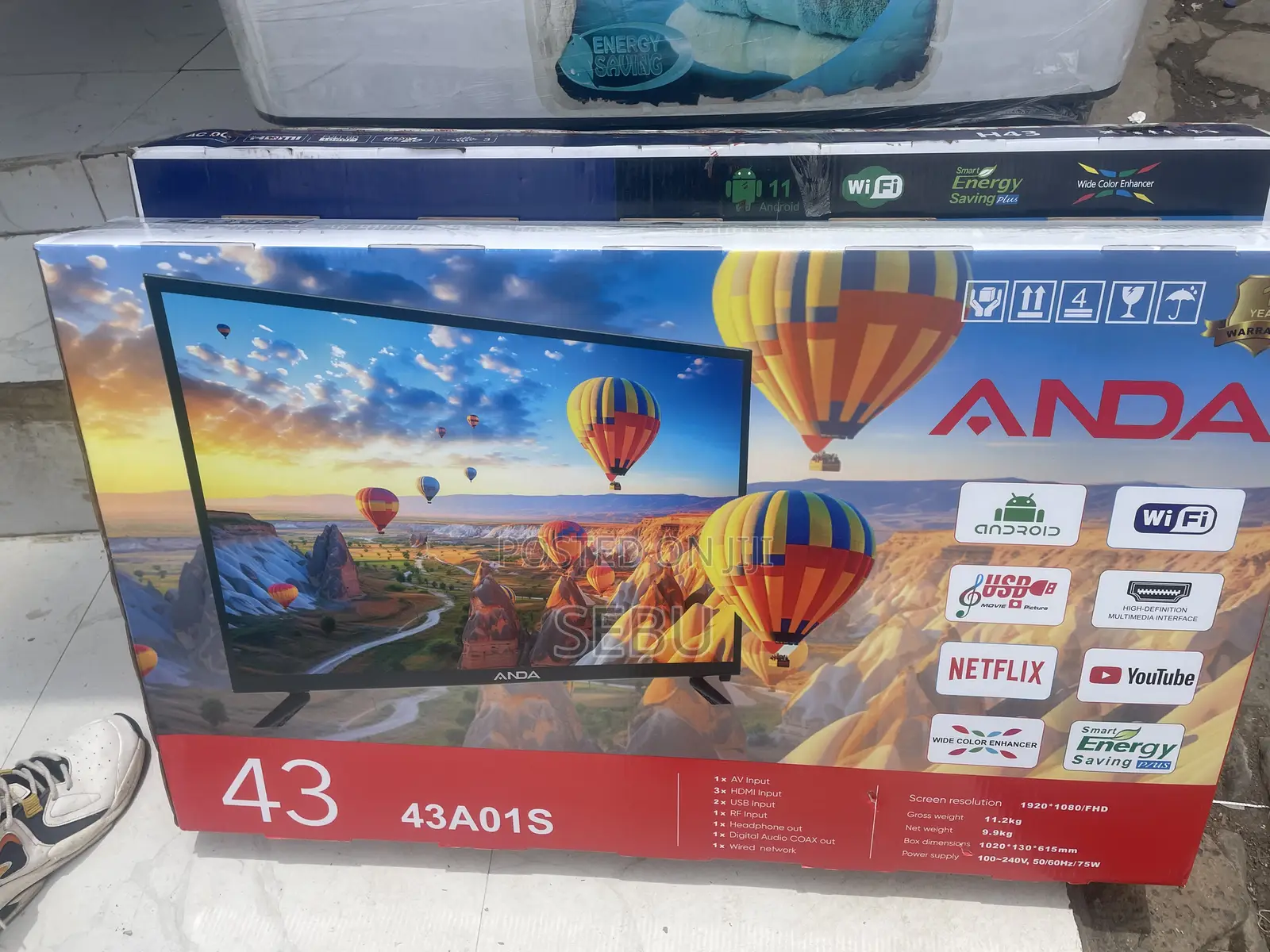 Smart Tv 43”