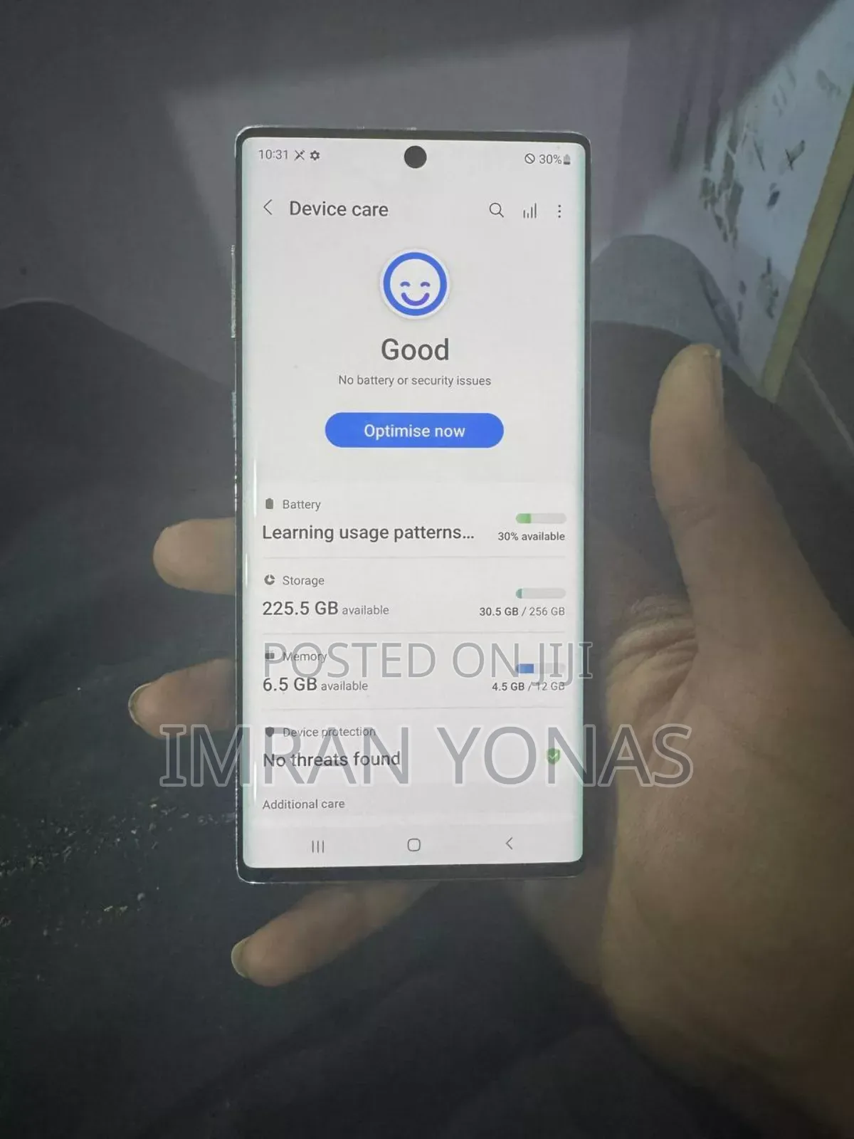 Samsung Galaxy Note 10 5G 256 GB Gray