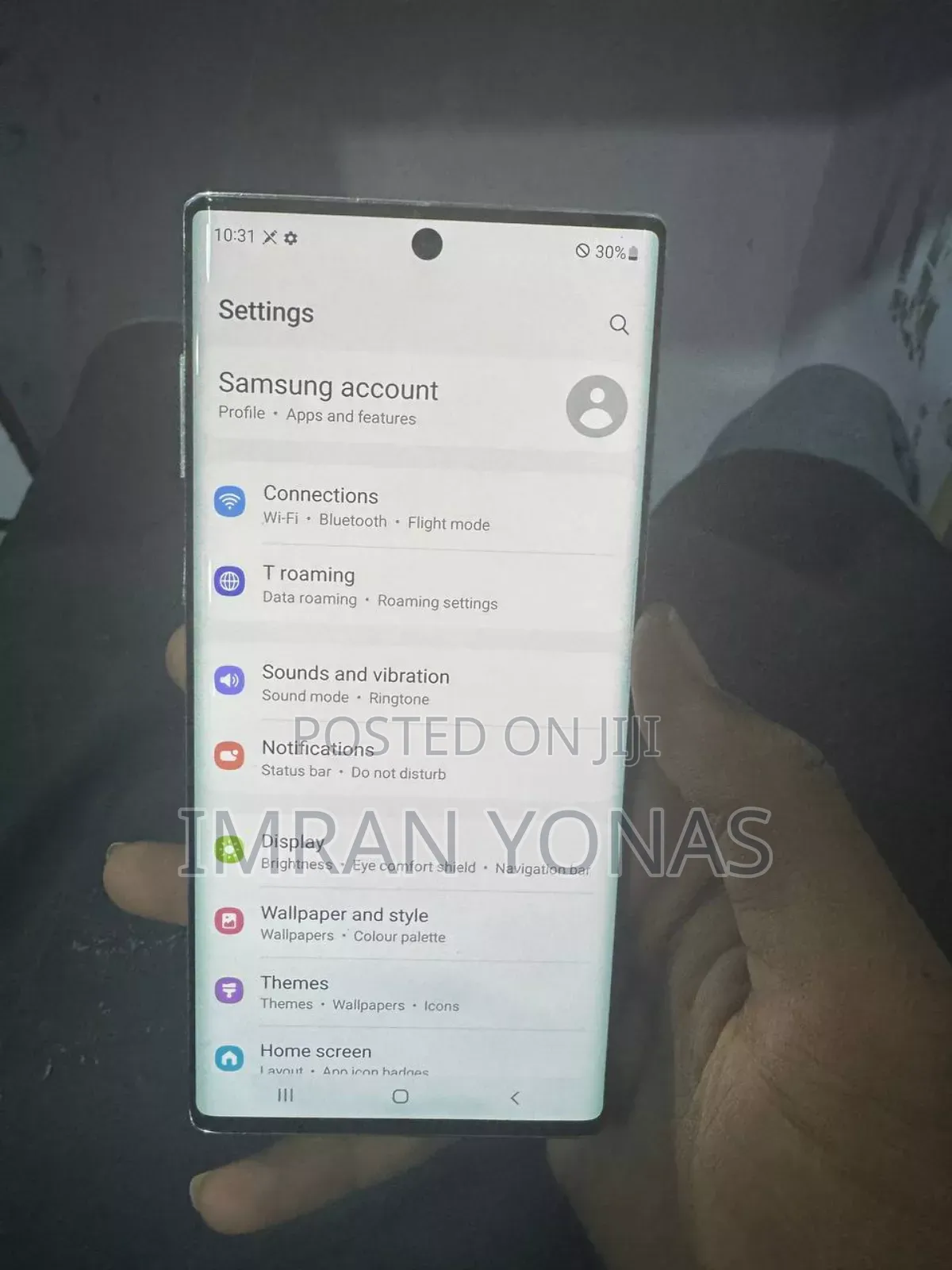 Samsung Galaxy Note 10 5G 256 GB Gray