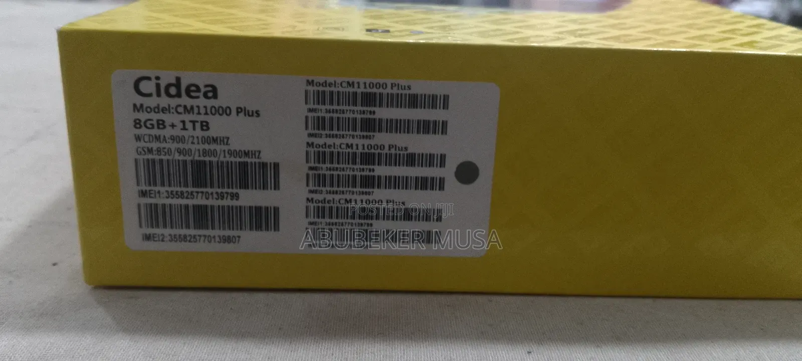 New C idea CM8800 Plus 1 TB Gray