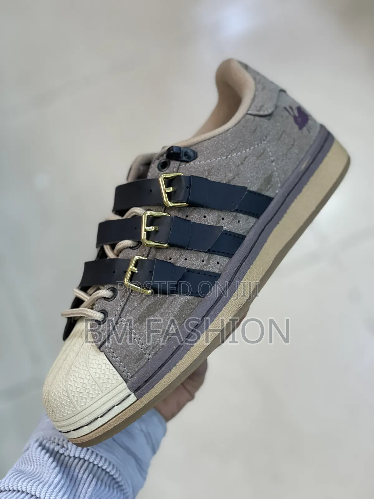 Adidas Superstar With "Buckle Strap" Sneakers
