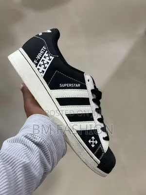 Adidas Superstar Black Sneakers (Very New Styles)
