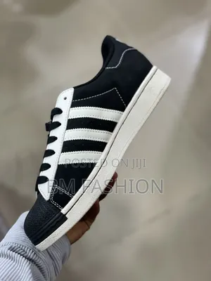 Adidas Superstar Black Sneakers (Very New Styles)