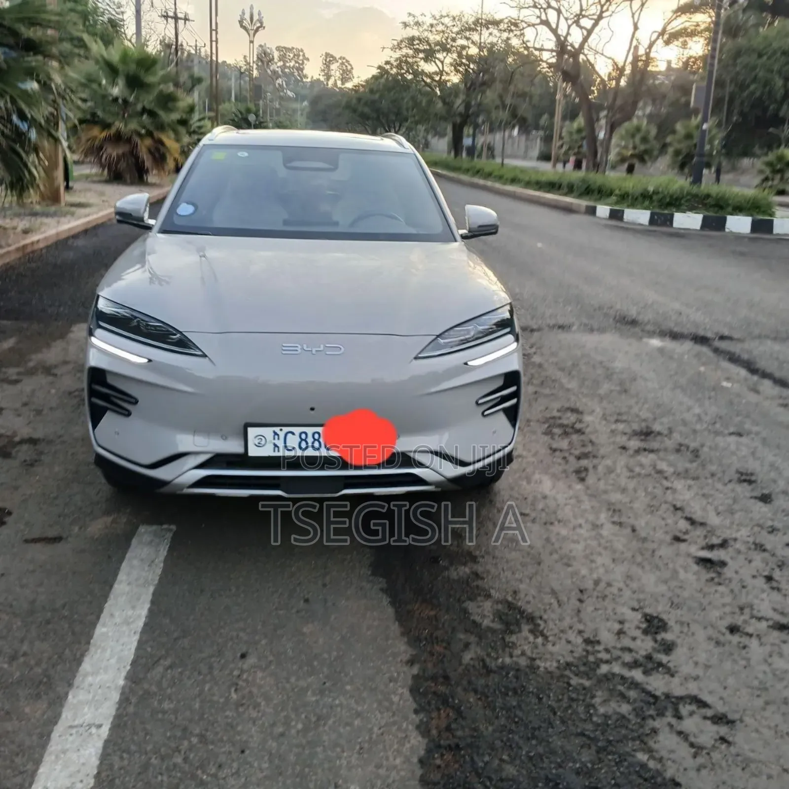 New BYD Song Plus 2025 Silver