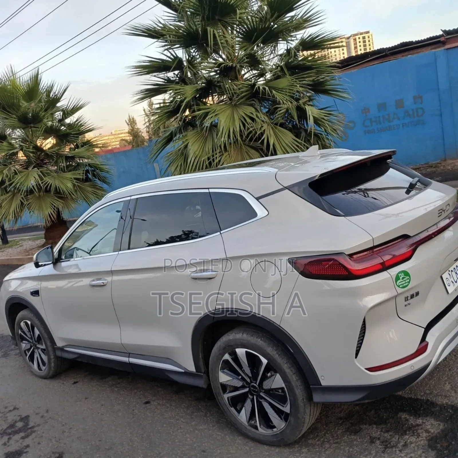 New BYD Song Plus 2025 Silver