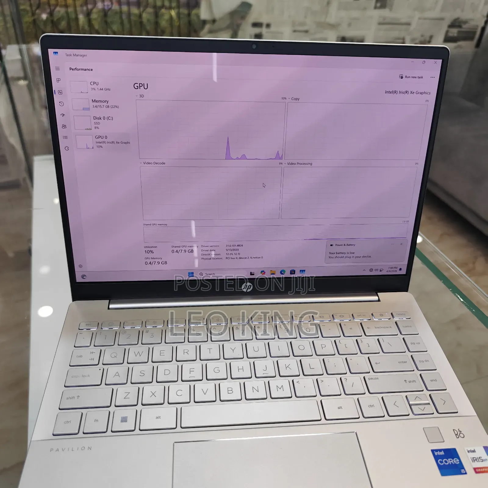 New Laptop HP Pavilion 14-ce3064st 16GB Intel Core i5 SSD 1T