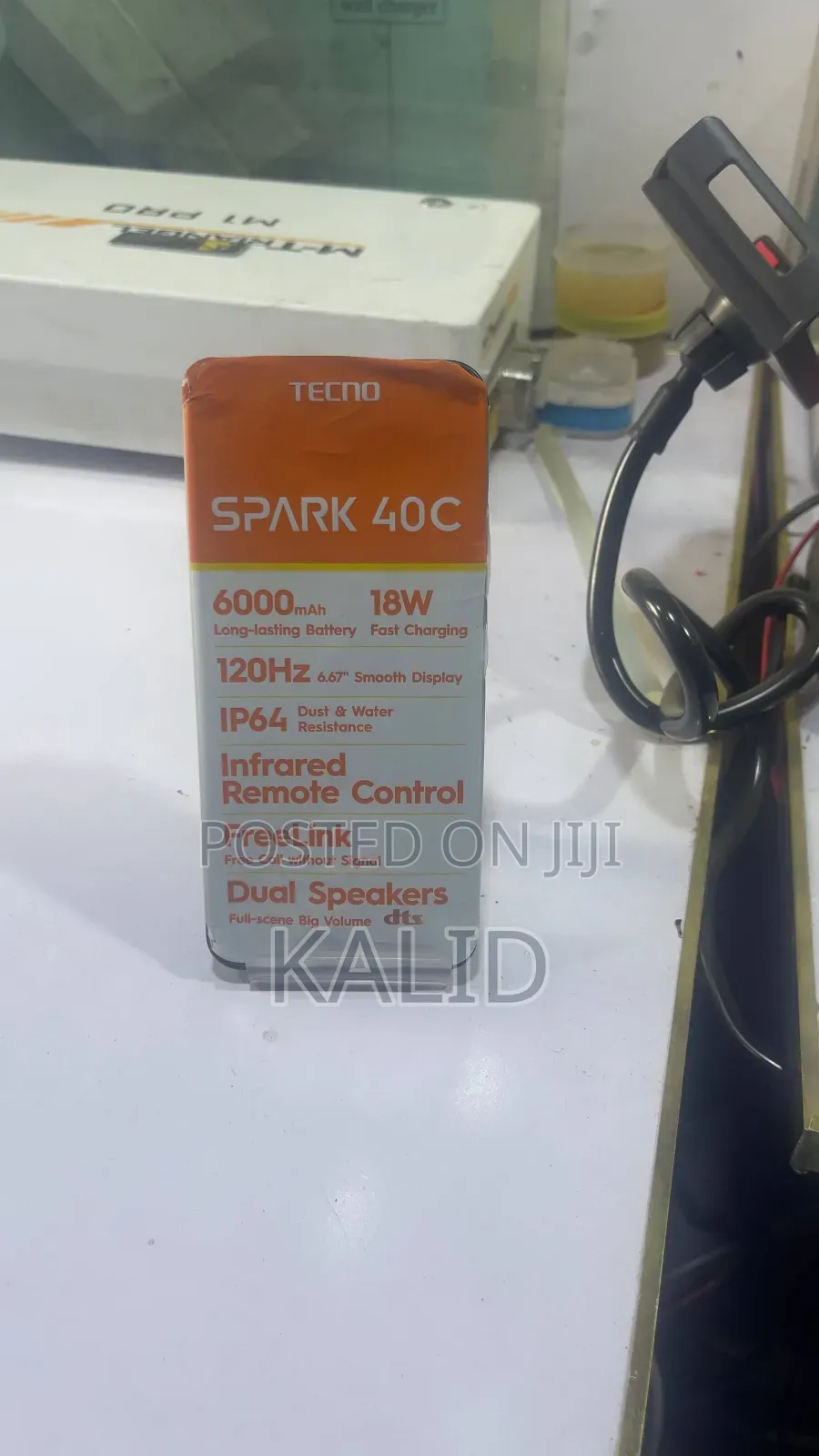 New Tecno Spark 40 128 GB Black