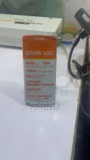 New Tecno Spark 40 128 GB Black