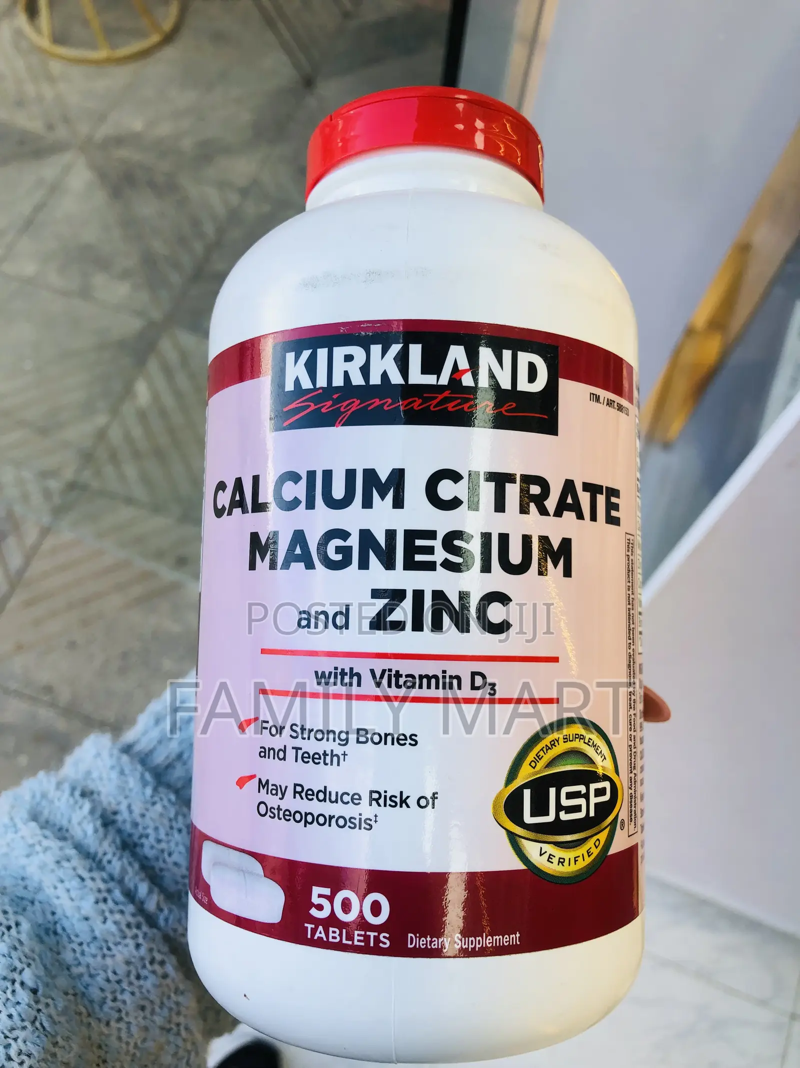 Kirkland Magnesium, Calcium Citrate,Zink and D3