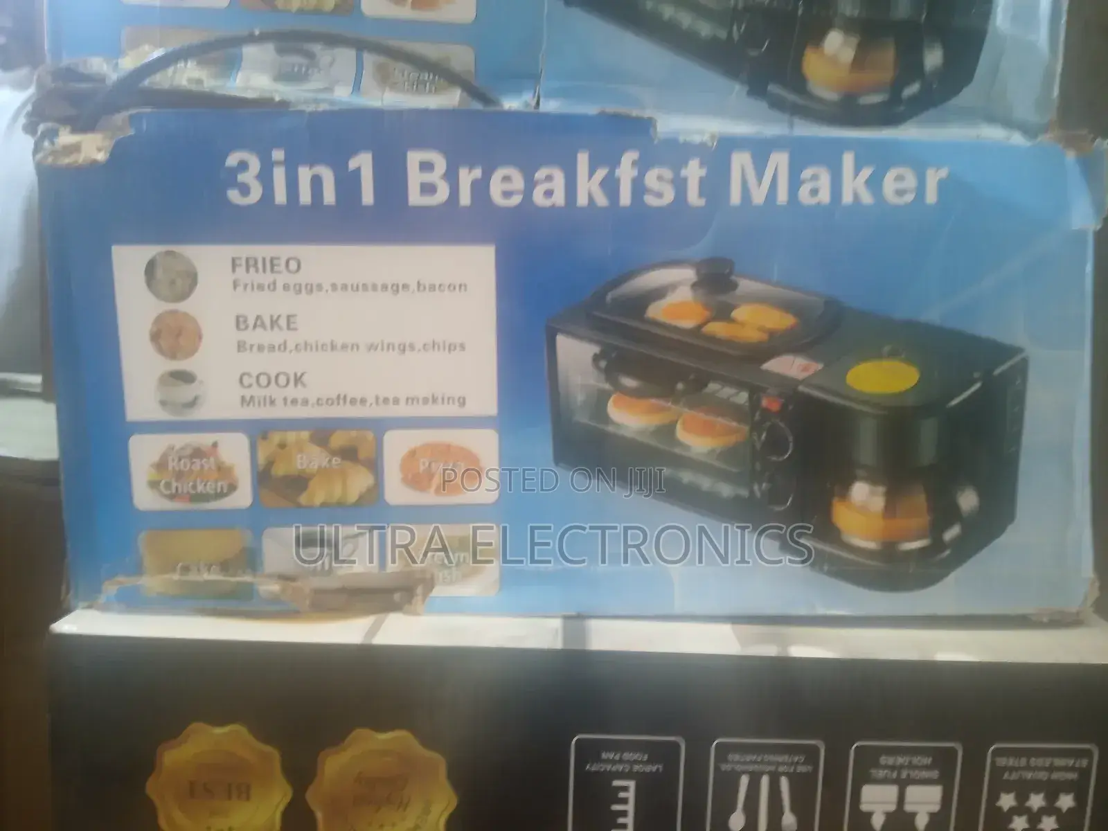 Breakfast Maker 3-in-1 Multifunctional . Multifunctional