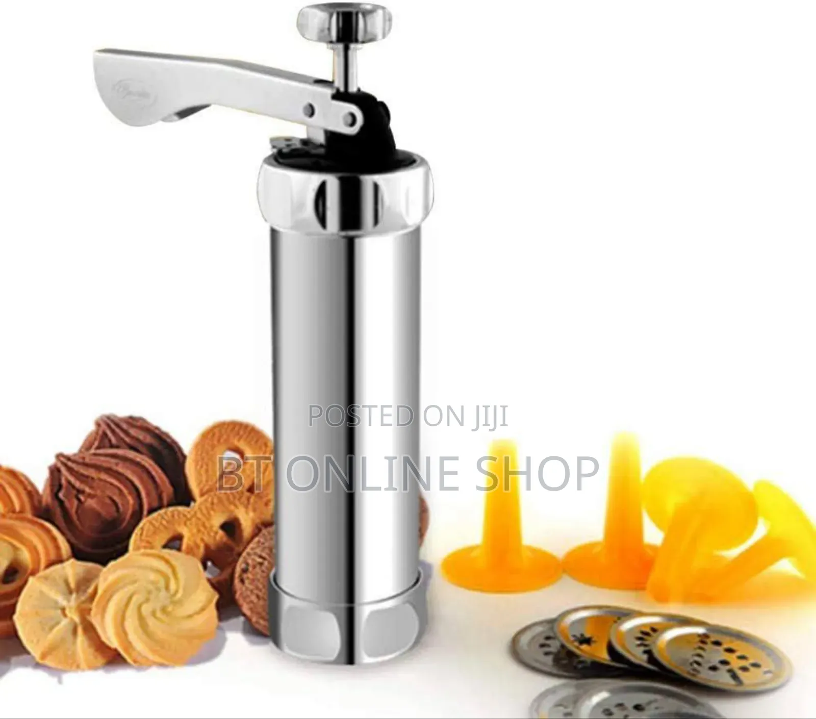 Cookies Press Icing Set የኩኪስ የብስኩት ማውጫ