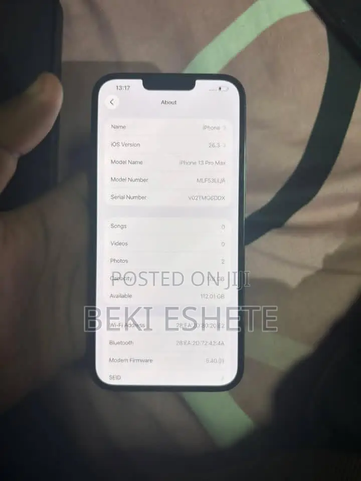 New Apple iPhone 13 Pro Max 128 GB Blue