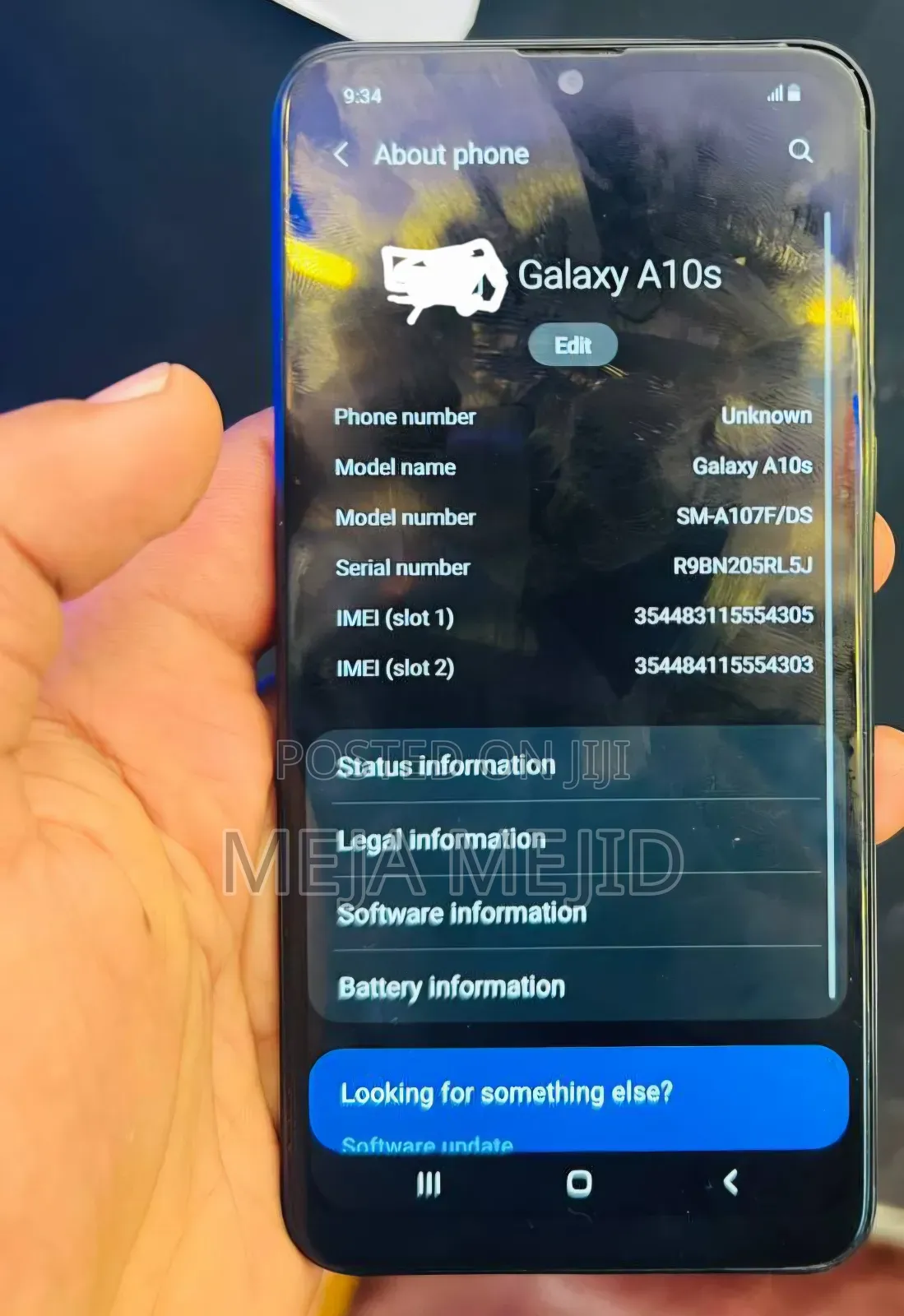 Samsung Galaxy A10s 32 GB Black