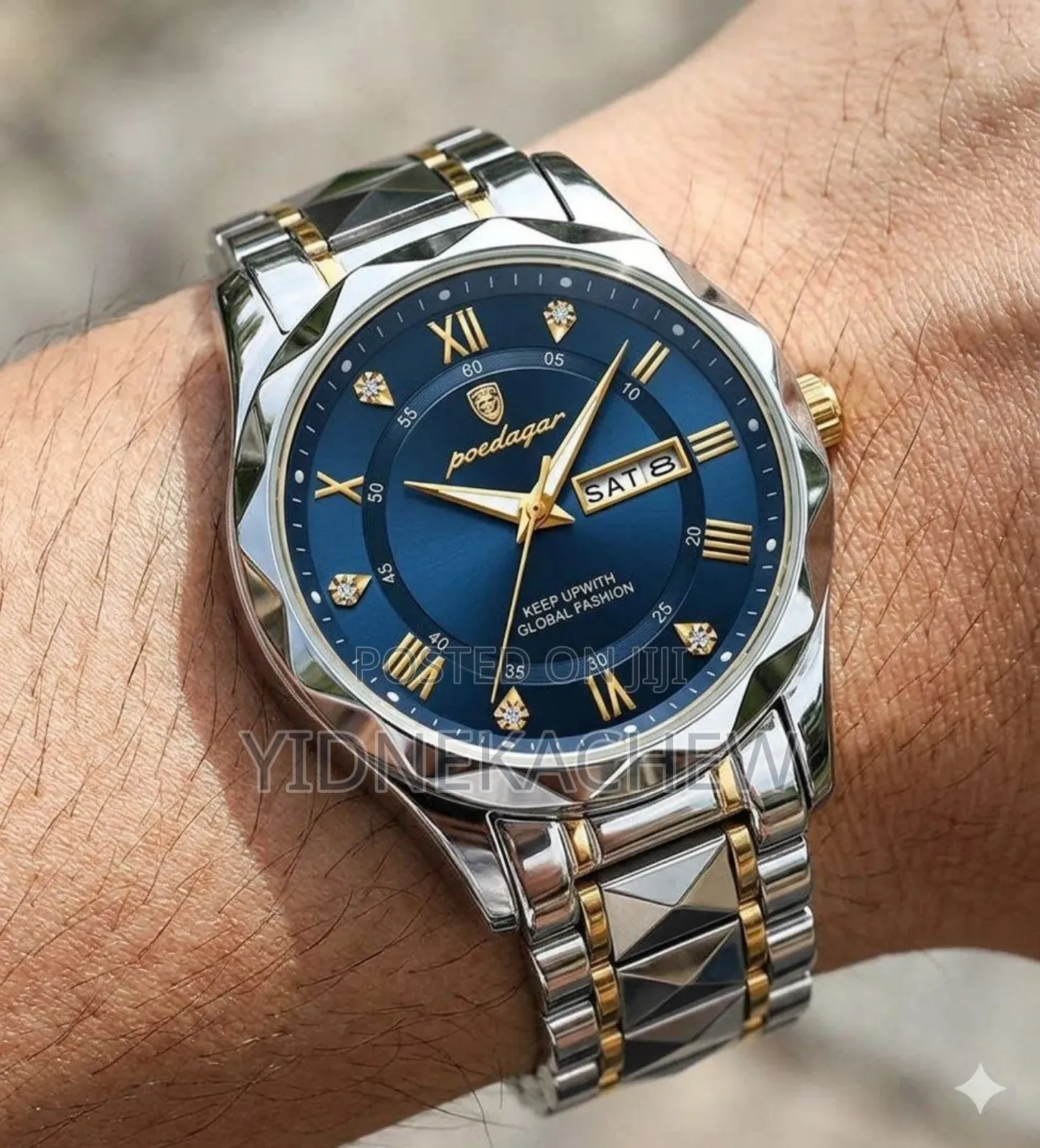 Podegar 615 Blue Dial Watch