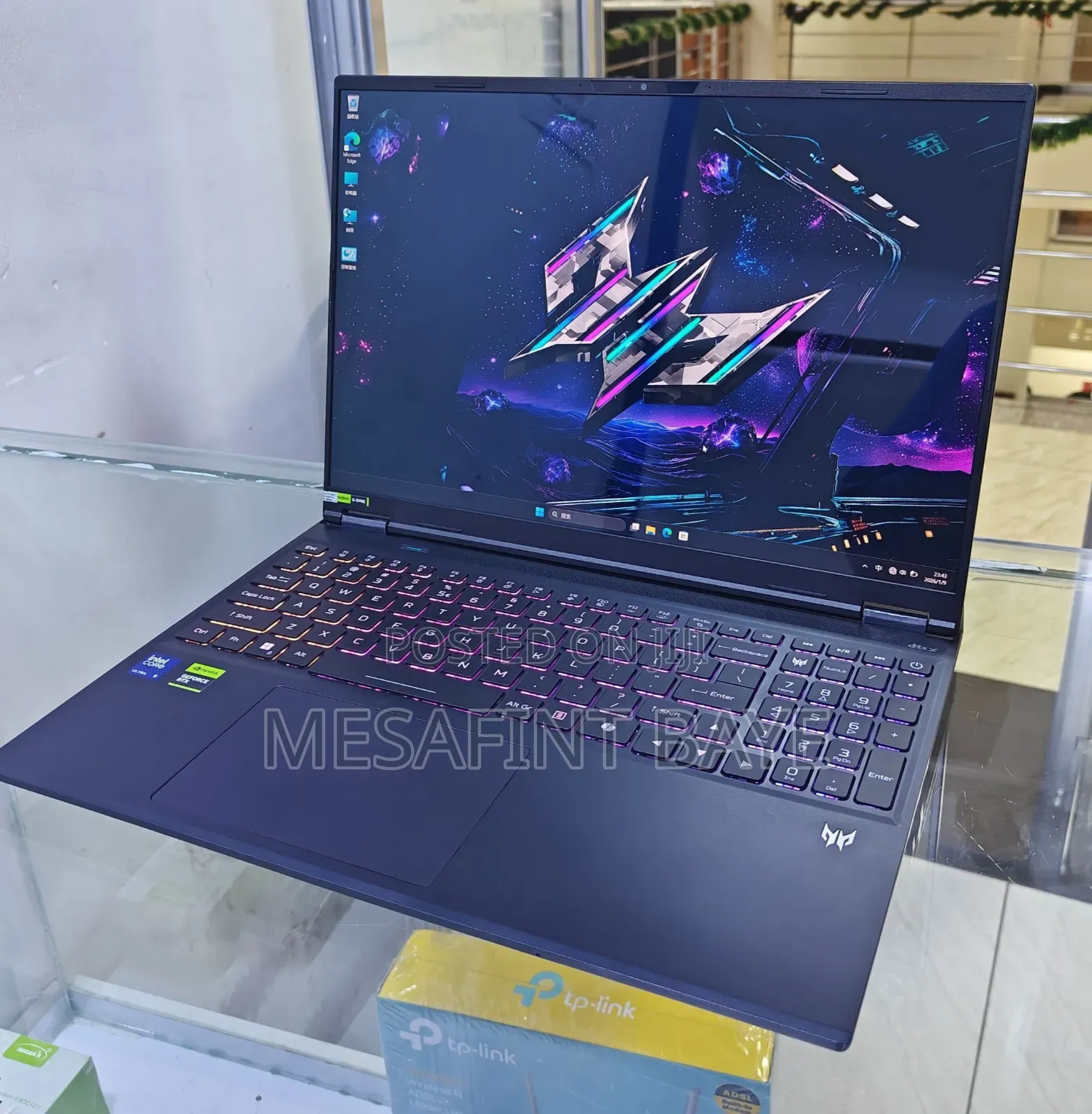 New Laptop Acer Predator Helios Neo 16 16GB Intel Core Ultra 9 SSD 1T