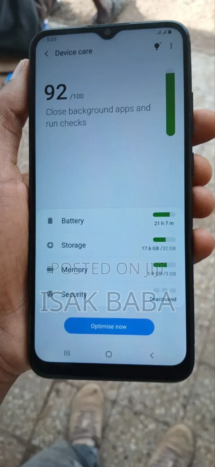 Samsung Galaxy A02S 32 GB Blue