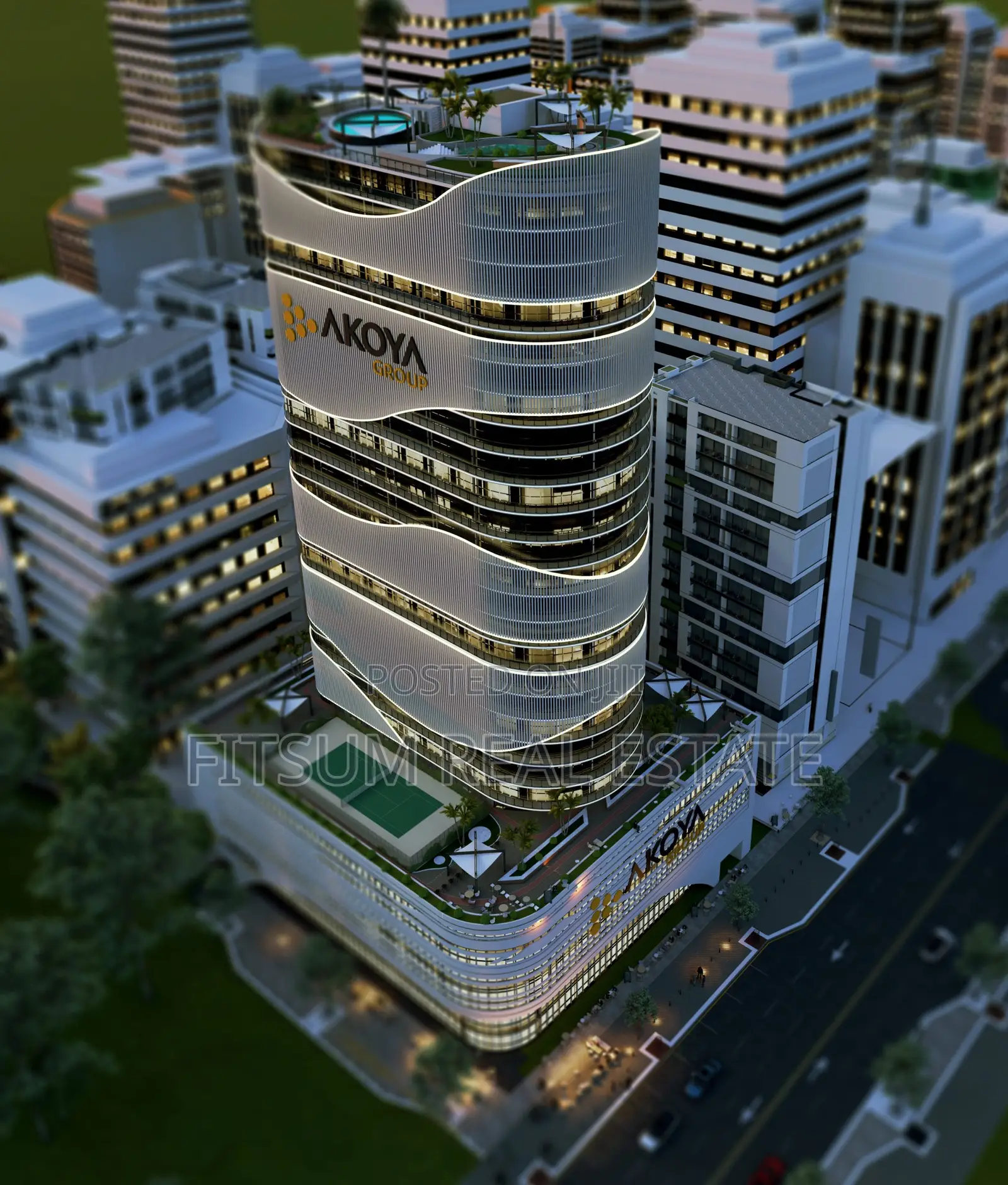 Furnished 3bdrm Apartment in Akoya Properties, Kirkos for sale