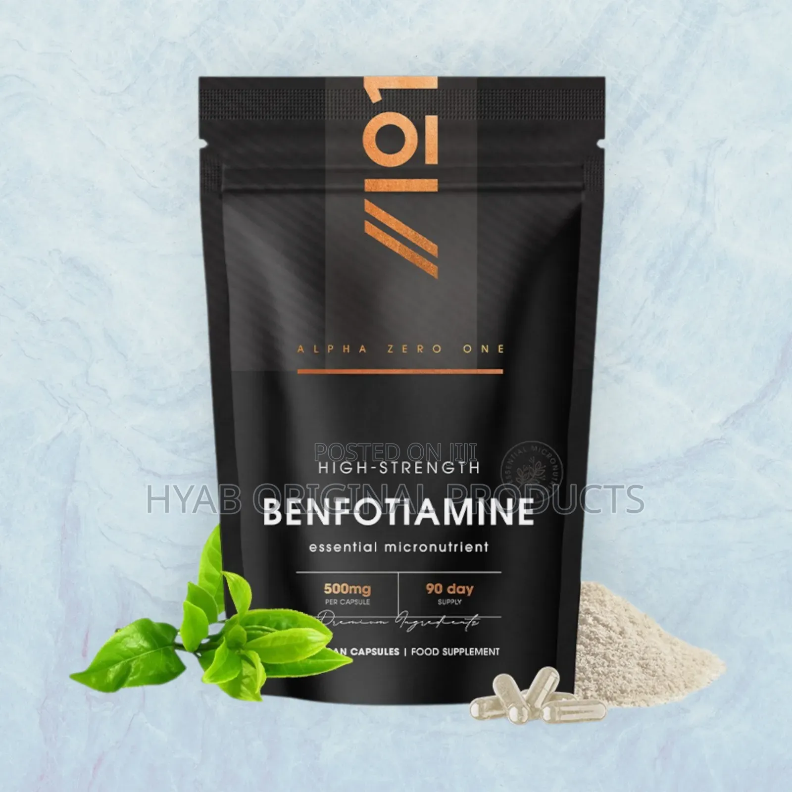 Benfotiamine( B-1) 90 Capsules / 500mg