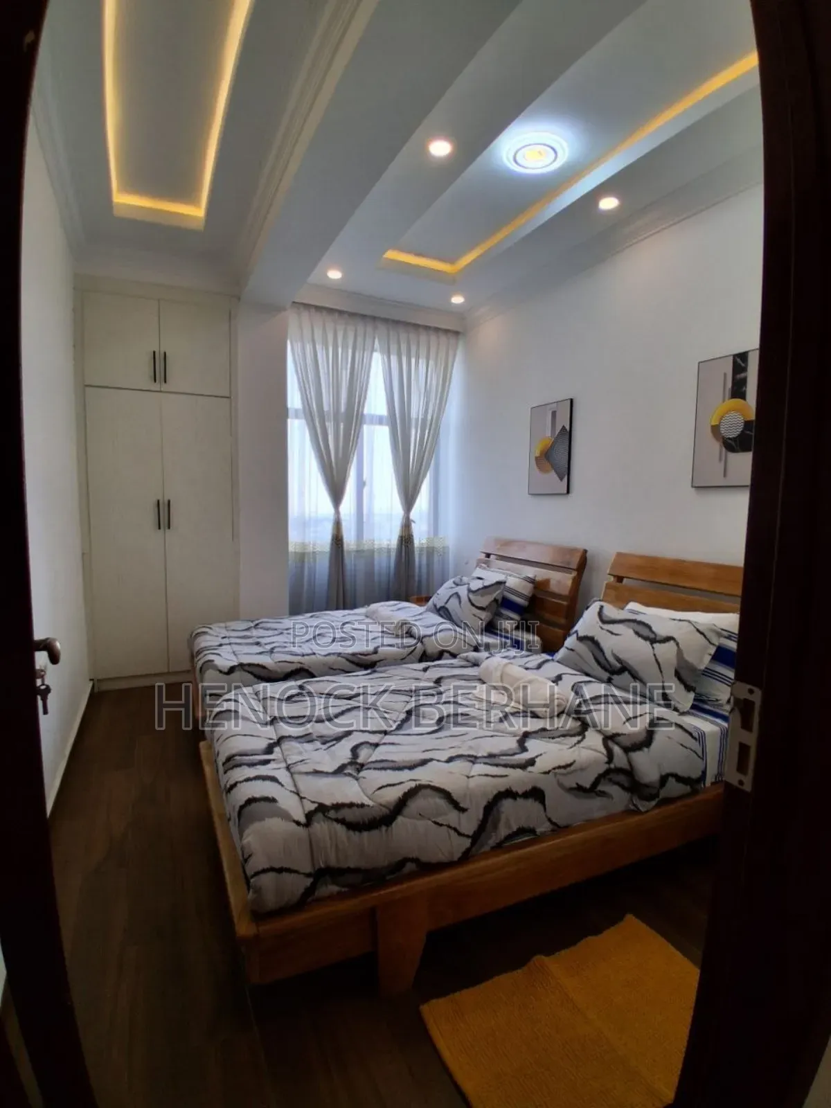Furnished 2bdrm Apartment in Noh Real State, Bole for rent