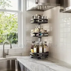 360° Rotating Storage Rack-ተሽከርካሪ የኮስሞ መደርደሪያ