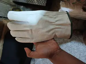 Leather White Glove