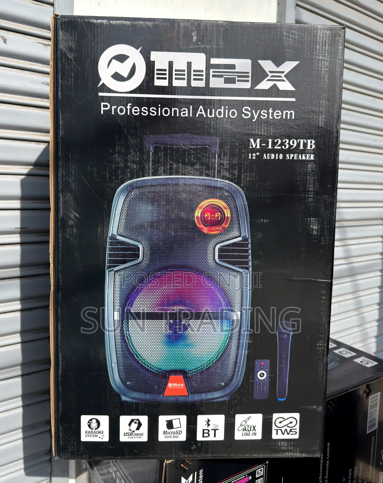 Max 12” Professional Multimedia Speaker | 1239