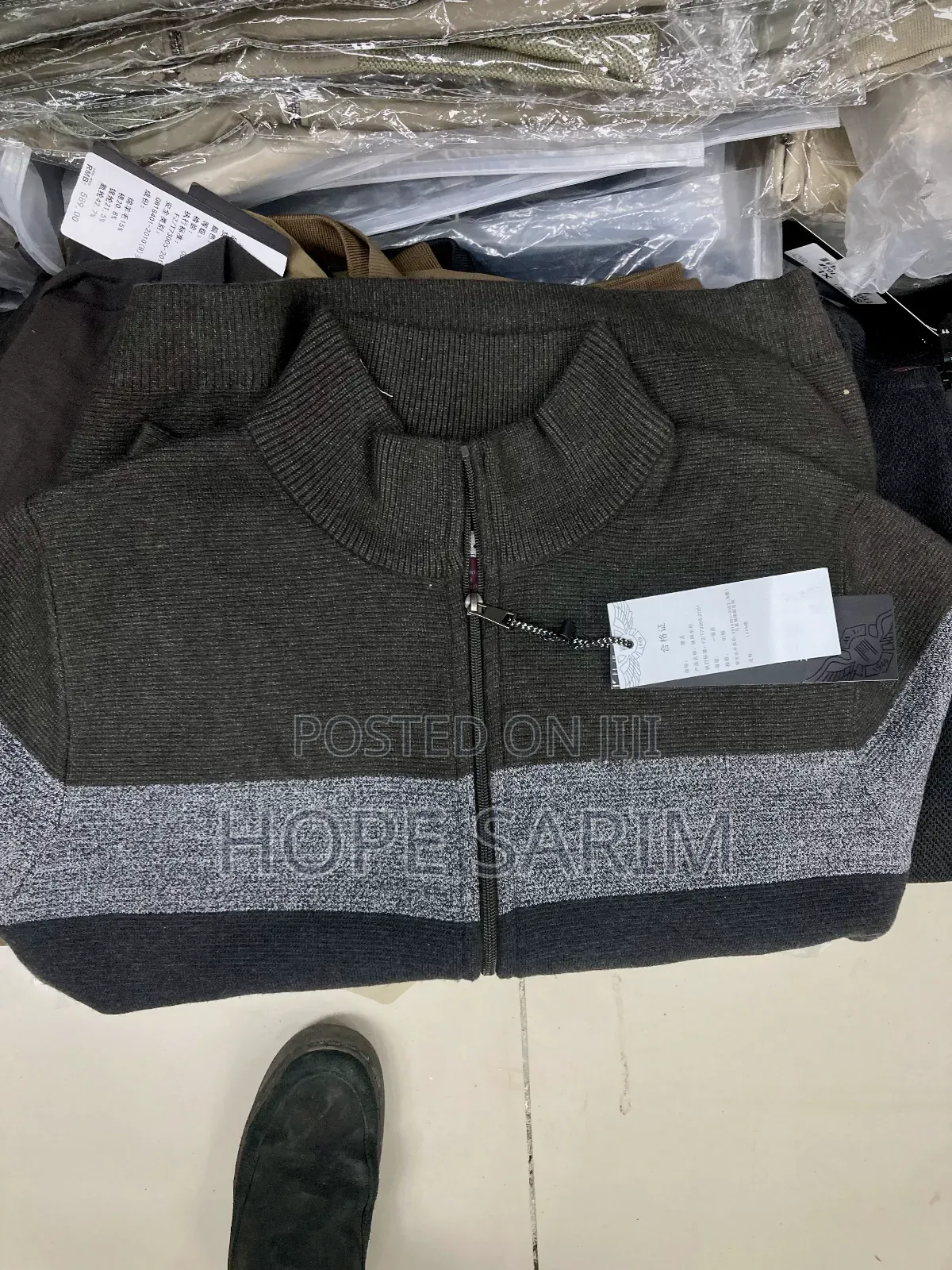 Men's Sweater Jacket