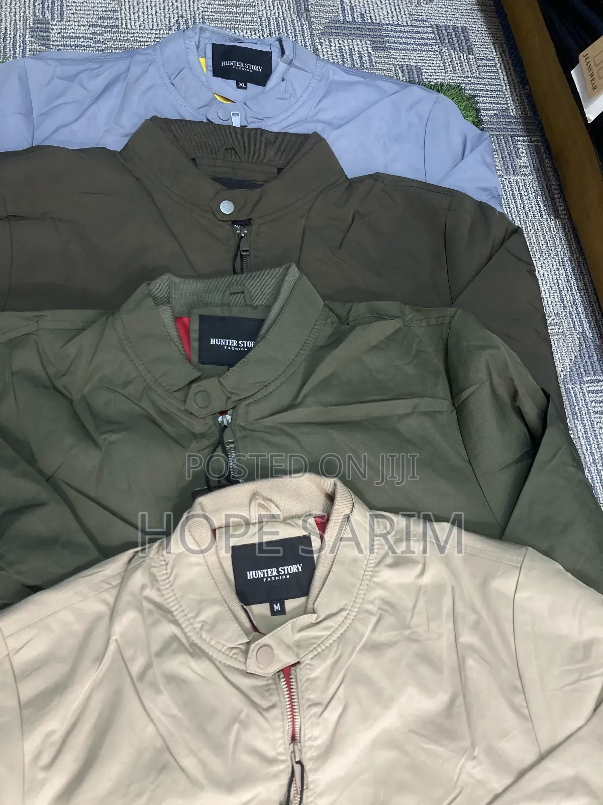 Stylish Hunter Story Men's Jacket