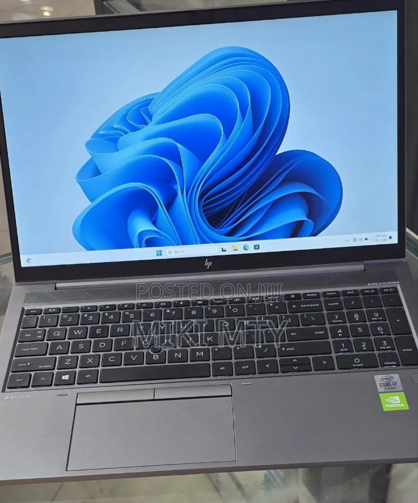 New Laptop HP ZBook Fury 15 G8 16GB Intel Core i7 SSD 512GB