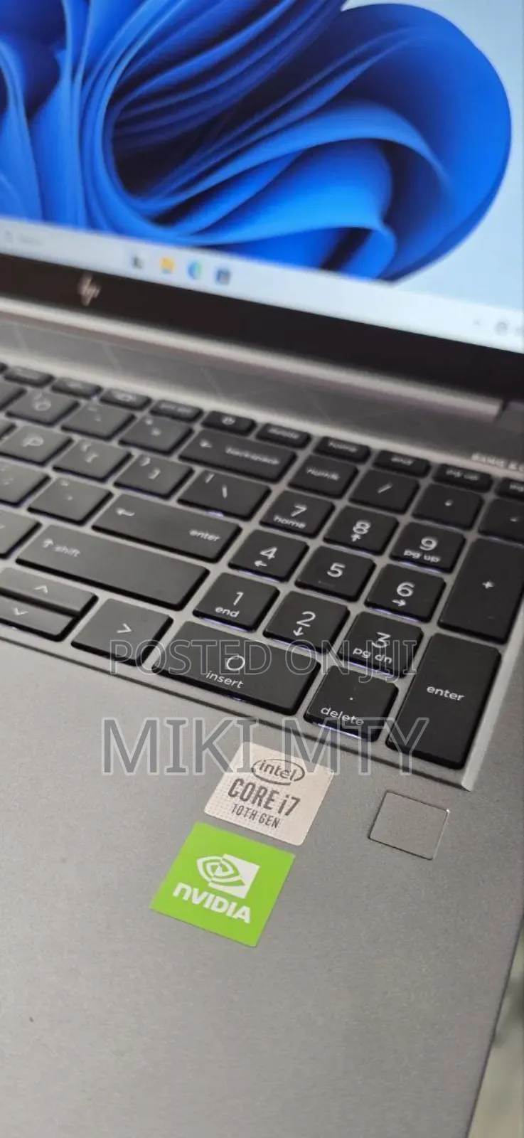 New Laptop HP ZBook Fury 15 G8 16GB Intel Core i7 SSD 512GB
